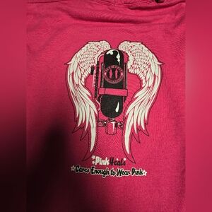 Pink heals, cares enough to wear pink. Sweatshirt